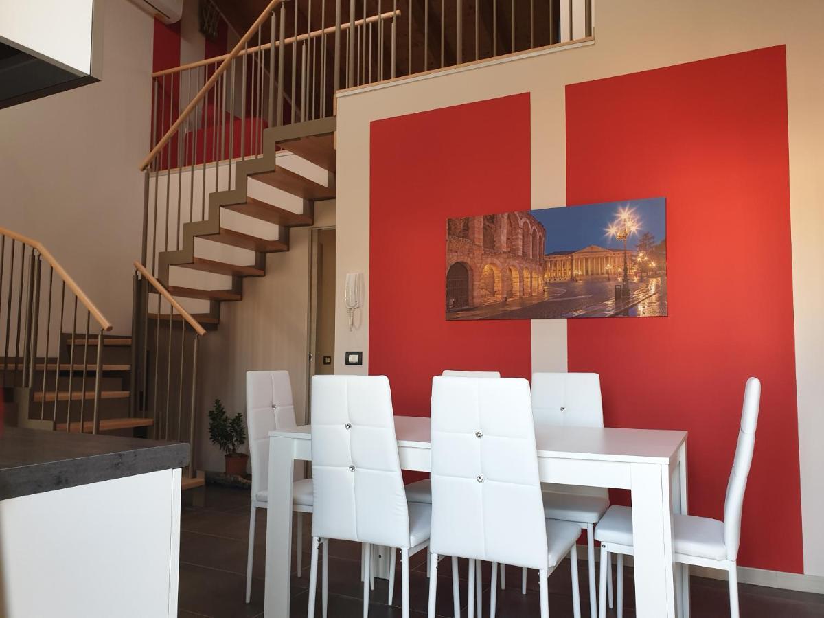 Dimora Rosso San Zeno - Wifi Veloce E Adatto Per Famiglie Verona Dış mekan fotoğraf